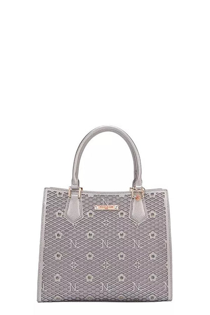 Nicole Lee USA Structured Tote Bag - Tigbul's Variety Fashion Shop