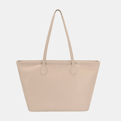 David Jones PU Leather Tote Bag - Tigbul's Variety Fashion Shop