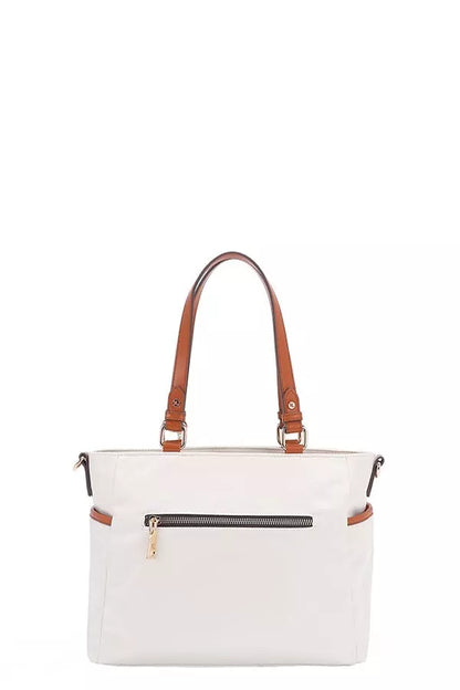 Nicole Lee USA Multi-Compartment Convertible Tote Bag - Tigbul's Variety Fashion Shop
