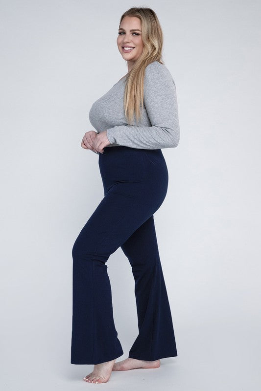 Plus Everyday Flare Bottoms - Tigbuls Variety Fashion