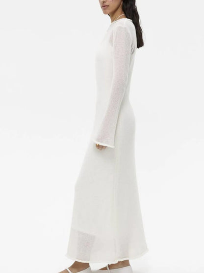 Ribbed Knit Cami Dress and Cover Up Sweater Set - Tigbul's Variety Fashion Shop