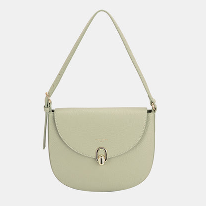 David Jones Metal Buckle Shoulder Bag - Tigbul's Variety Fashion Shop