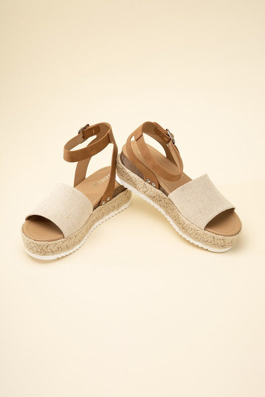 TOPIC-S Espadrille Ankle strap Sandals - Tigbuls Variety Fashion