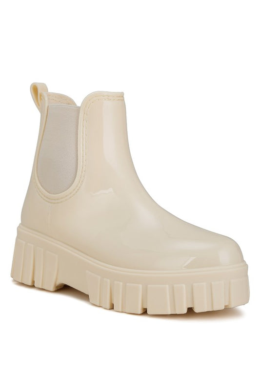 Jerico Chunky Chelsea Boots - Tigbul's Variety Fashion Shop