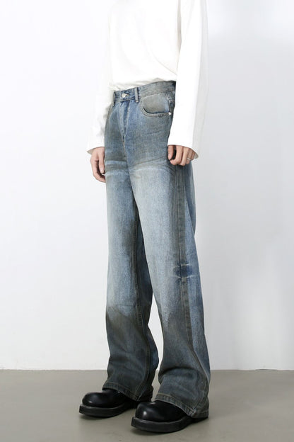 Men's Loose Jeans with Pockets - Tigbul's Variety Fashion Shop