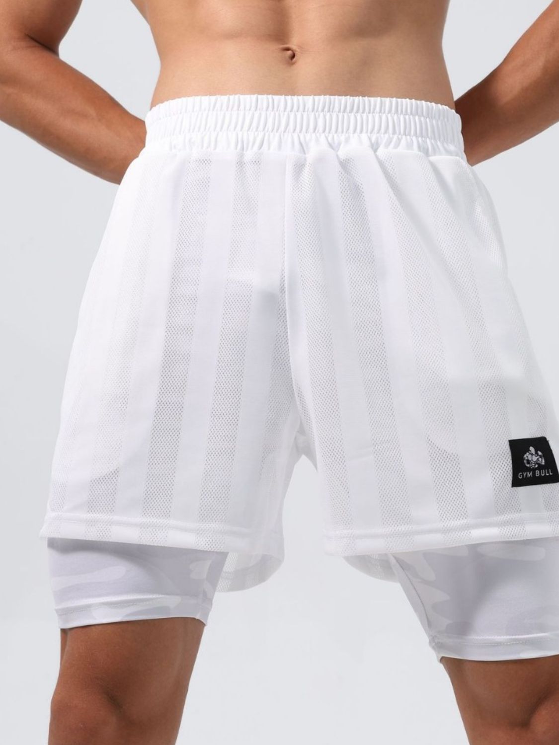 Men's Plus Size Elastic Waist Shorts - Tigbul's Variety Fashion Shop