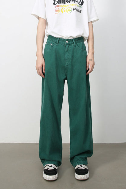 Men's Baggy Jeans with Pockets - Tigbul's Variety Fashion Shop