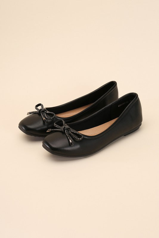 DOROTHY-77 Bow Ballet Flats - Tigbuls Variety Fashion