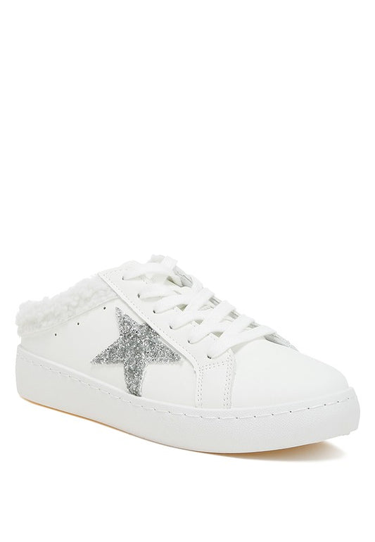 Moxie Fur Collar Slip On Sneakers - Tigbul's Variety Fashion Shop