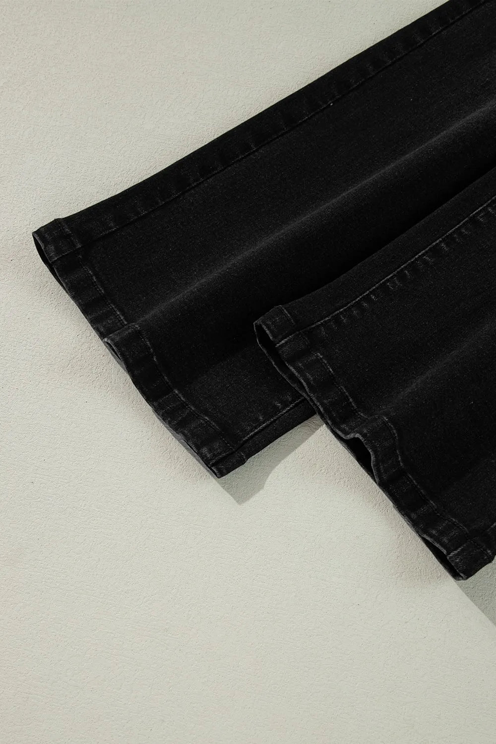 High-Waisted Wide-Leg Vintage Wash Jeans - Tigbul's Variety Fashion Shop