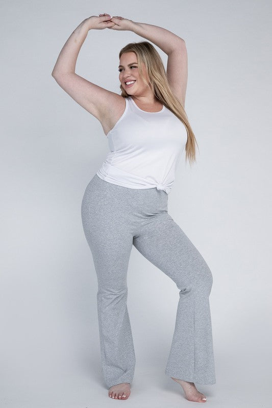 Plus Everyday Flare Bottoms - Tigbuls Variety Fashion