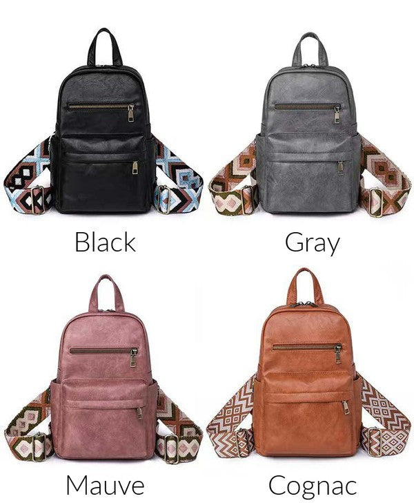 Alba Convertible Backpack Sling - Tigbul's Variety Fashion Shop