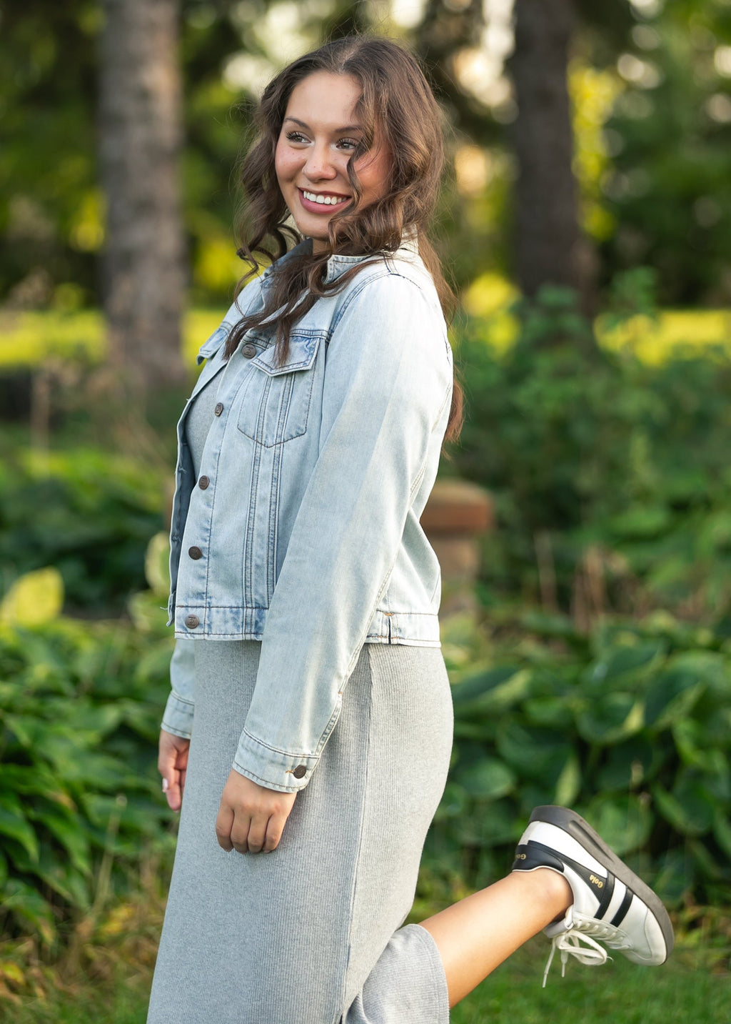 Baylor Gray Ribbed T-shirt Dress - Tigbul's Variety Fashion Shop