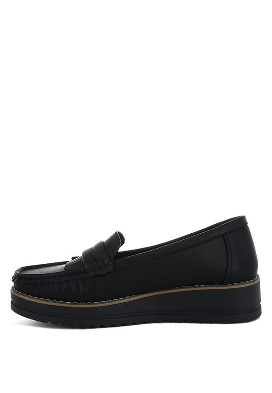 Croyda Fringed Nubuck Loafers - Tigbul's Variety Fashion Shop