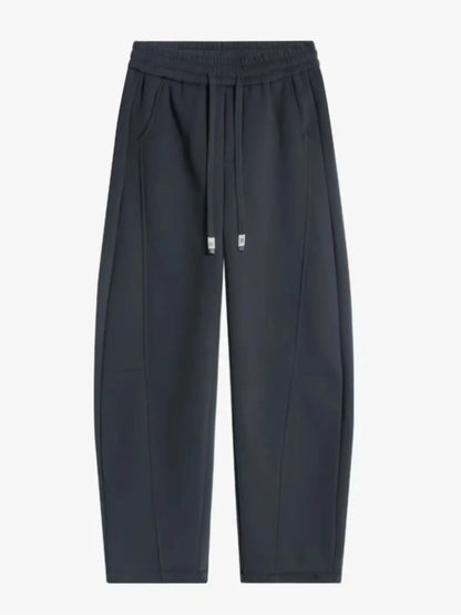 Men's Plus Size Drawstring Loose Fit Pants - Tigbul's Variety Fashion Shop