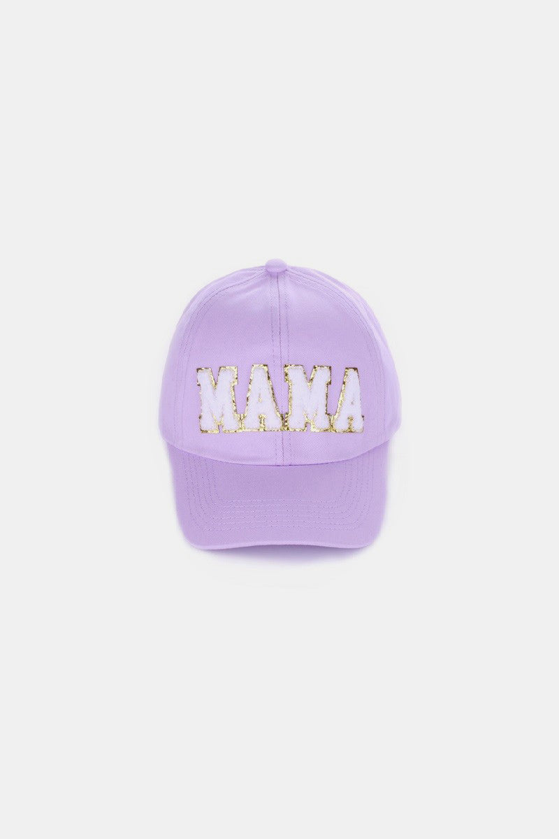 MAMA Chenille Patch Baseball Cap - Tigbul's Variety Fashion Shop