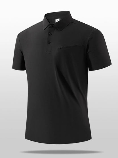 Men's Plus Size Button Detail Short Sleeve Polo - Tigbul's Variety Fashion Shop