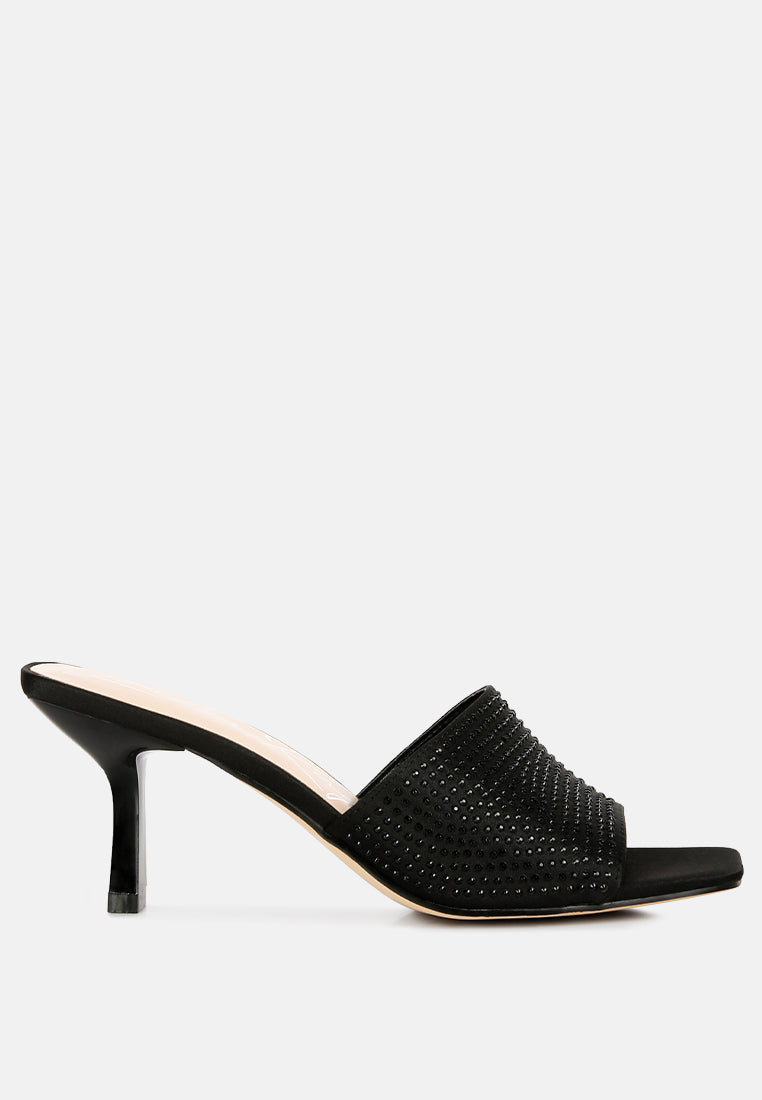 Beatrice Heat Set Mid Heel Sandals - Tigbul's Variety Fashion Shop