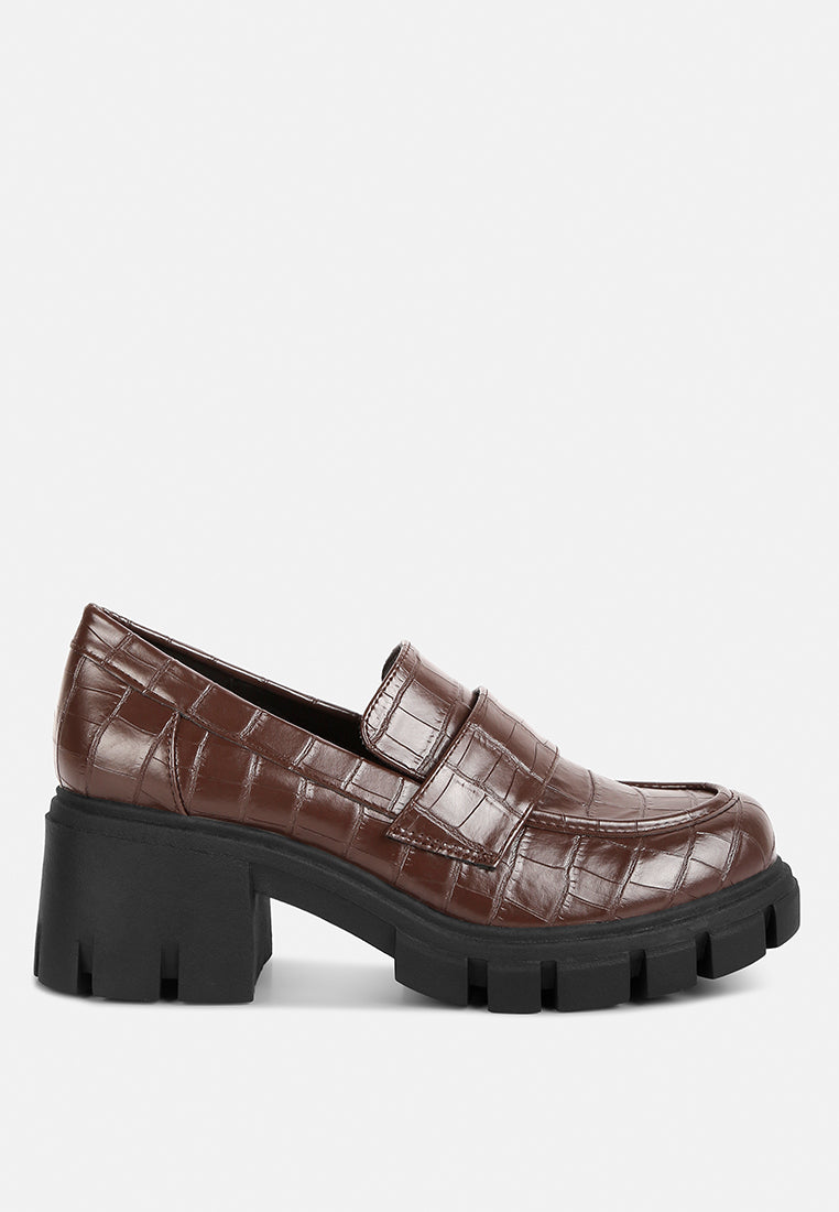 Benz Platform Loafer - Tigbul's Variety Fashion Shop