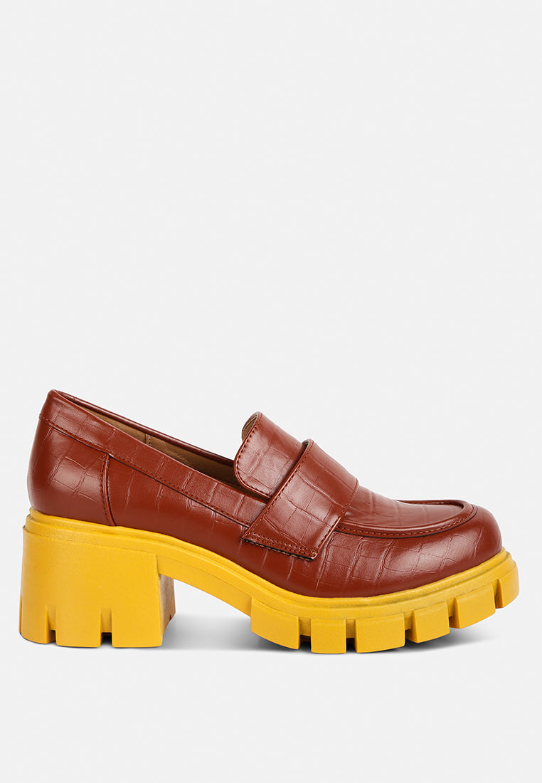 Benz Platform Loafer - Tigbul's Variety Fashion Shop