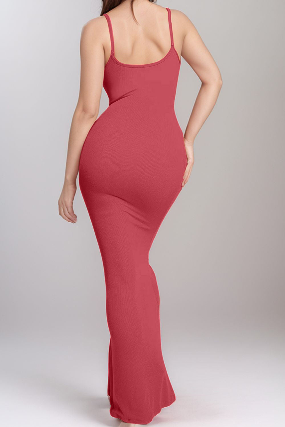 Built-In Shapewear Sleeveless Maxi Dress - Tigbul's Variety Fashion Shop