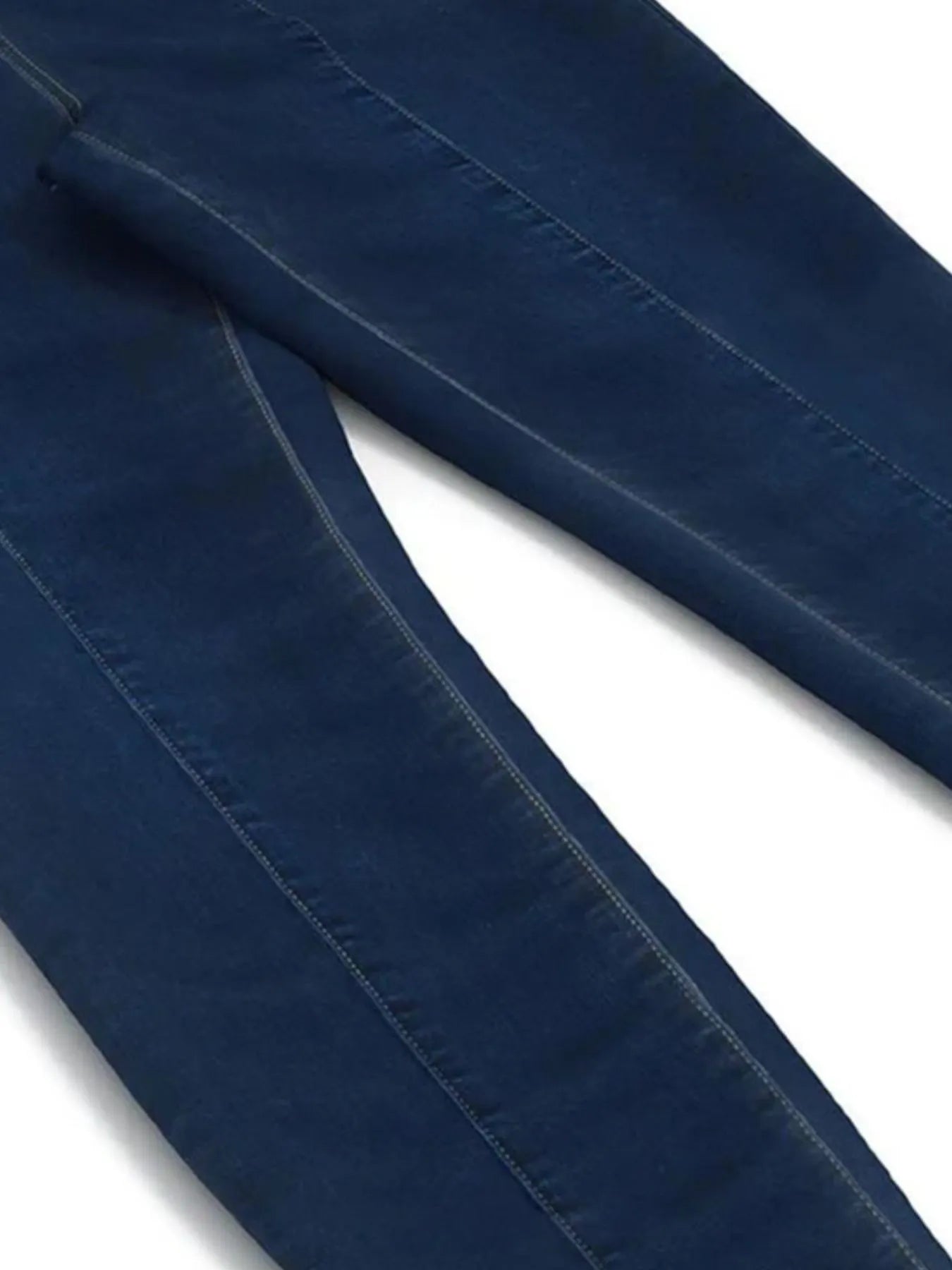 Full Size High-Waisted Double-Breasted Skinny Jeans Plus Size - Tigbul's Variety Fashion Shop