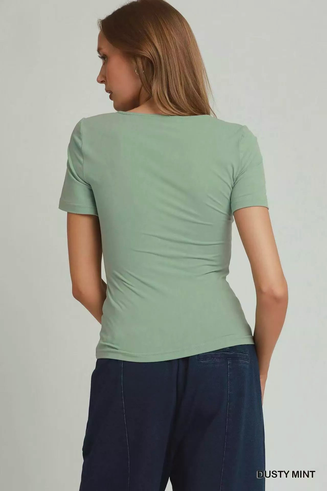 Umgee Sweetheart Neckline Front Double-Lined Top - Tigbul's Variety Fashion Shop