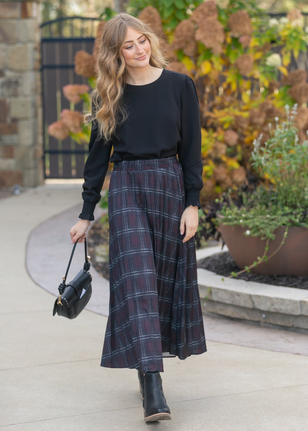Blake Cinched Sleeve Blouse