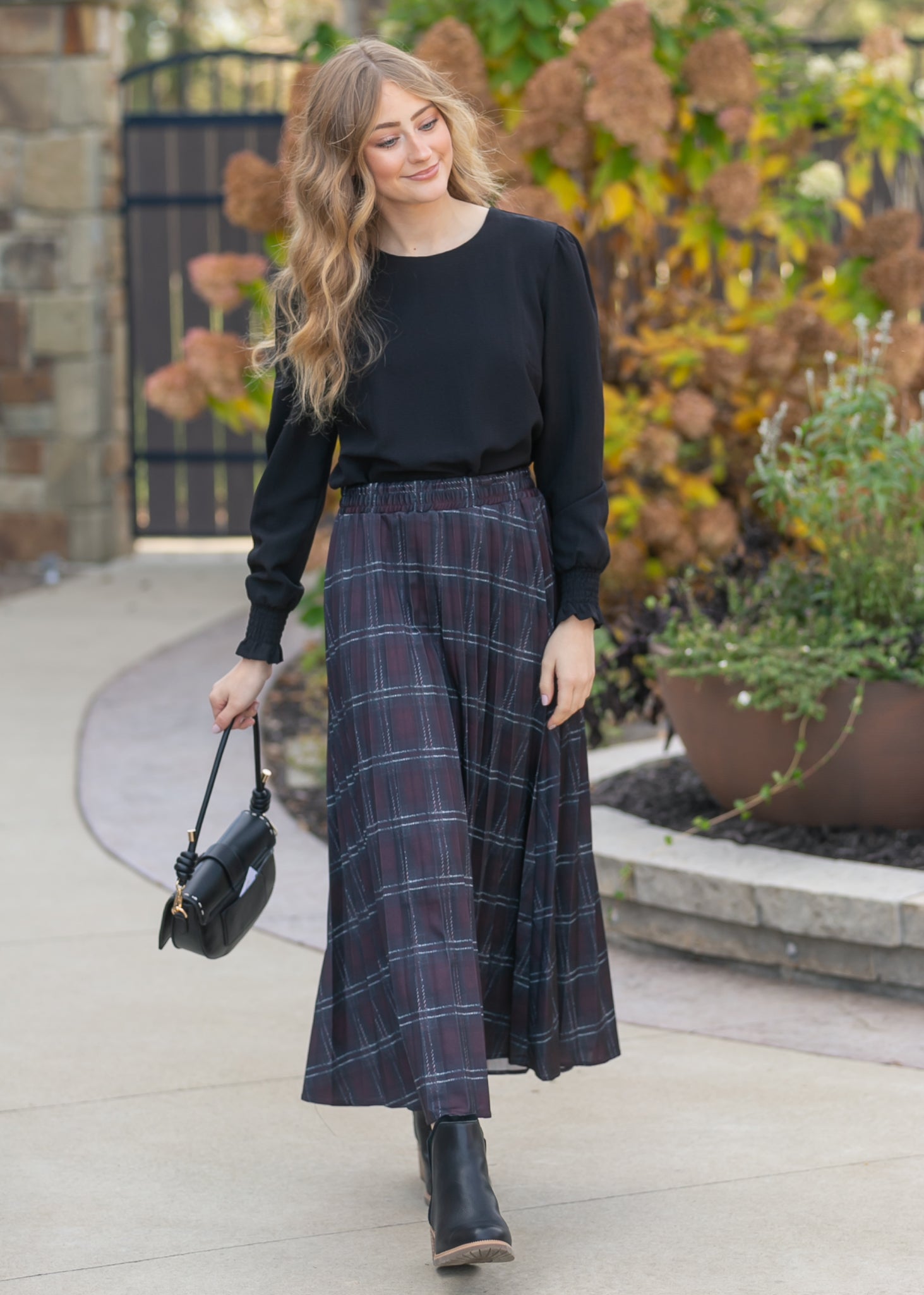 Blake Cinched Sleeve Blouse