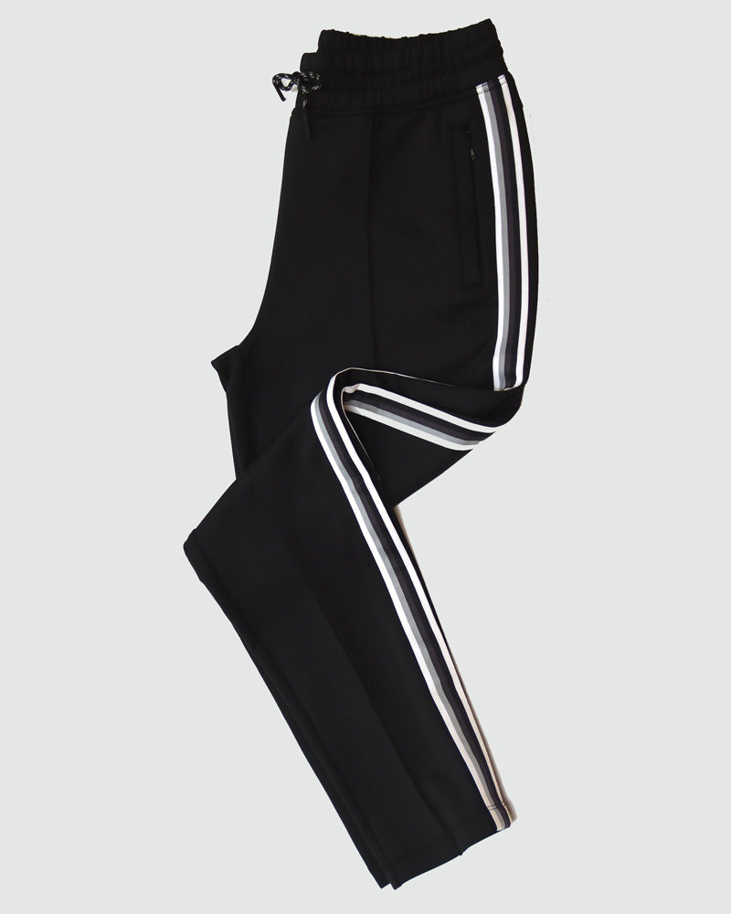 Powerstripe Mid Rise 28" 7/8 Length Track Pant - Tigbul's Variety Fashion Shop