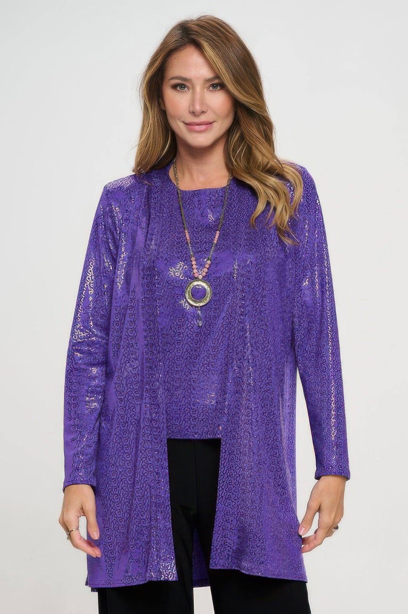 Bns Trance Long Sleeve Jacket - Tigbul's Variety Fashion Shop