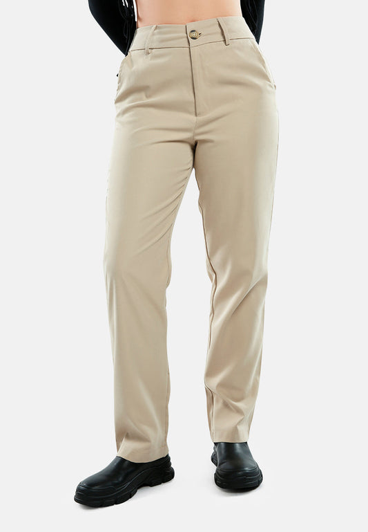 Boot Cut High Waist Pants - Tigbul's Variety Fashion Shop