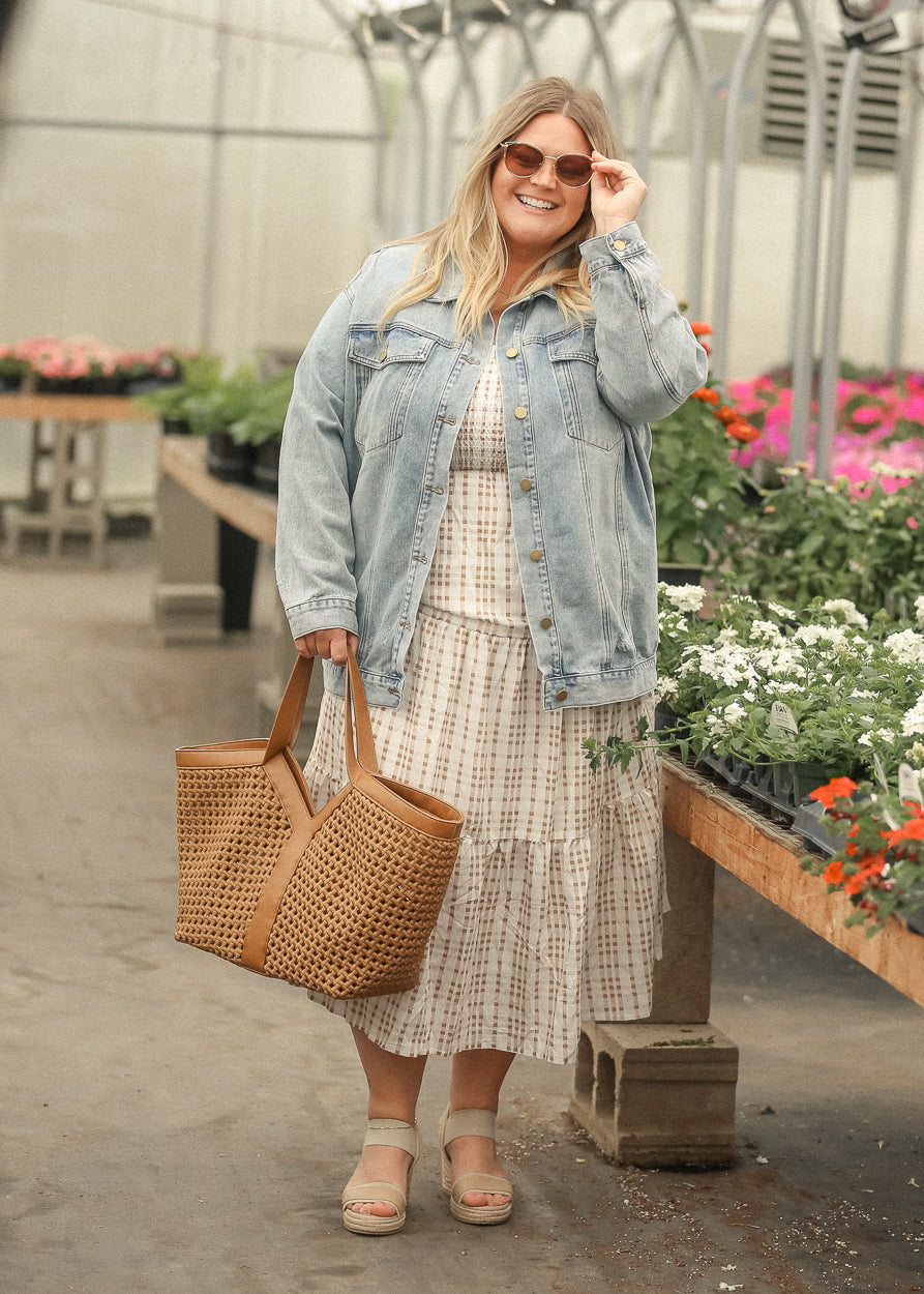 Brinx Oversized Denim Jacket