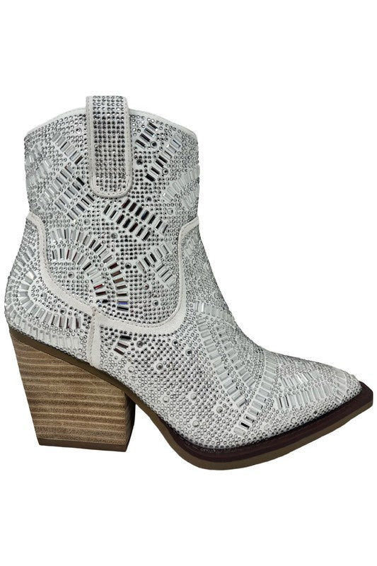 MAZE-RHINESTONE,WESTERN BOOTS - Tigbul's Variety Fashion Shop