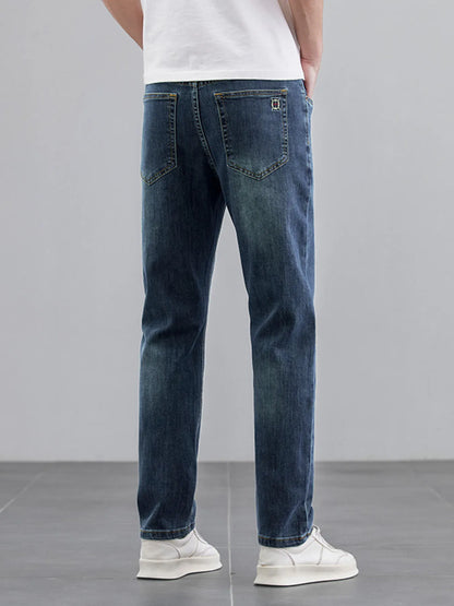 Men's Straight Leg Wash Jeans - Tigbul's Variety Fashion Shop