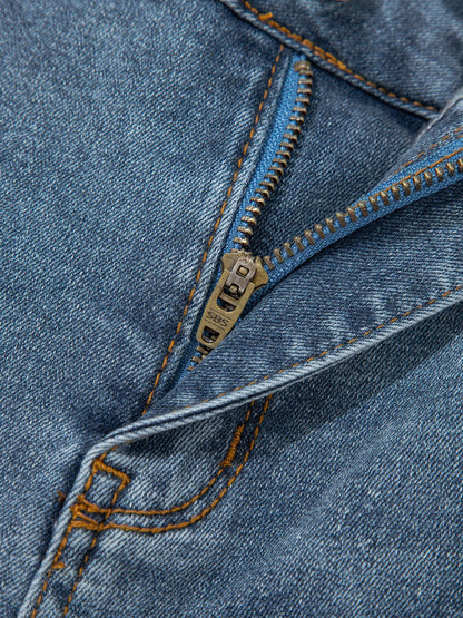 High-Waisted Flare Jeans with Seam Detail - Tigbul's Variety Fashion Shop