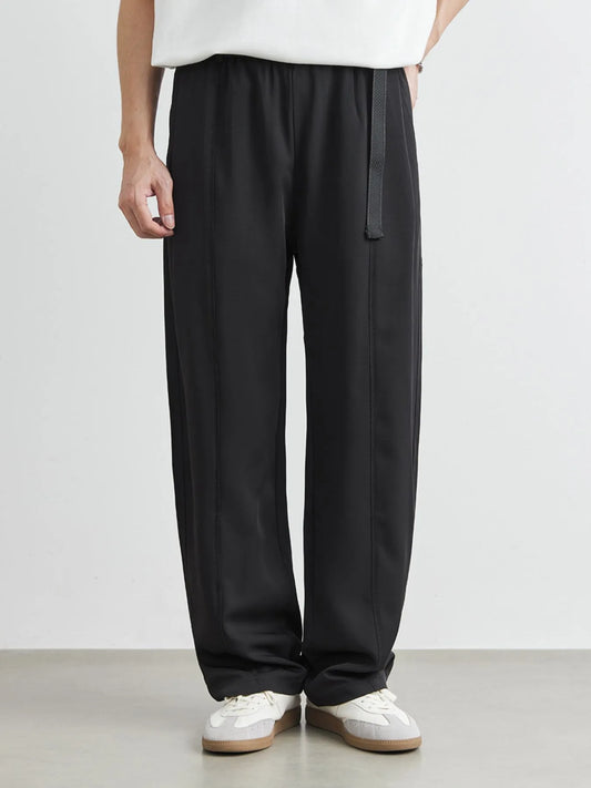 Men's Plus Size Relaxed Fit Wide Leg Drawstring Pants - Tigbul's Variety Fashion Shop