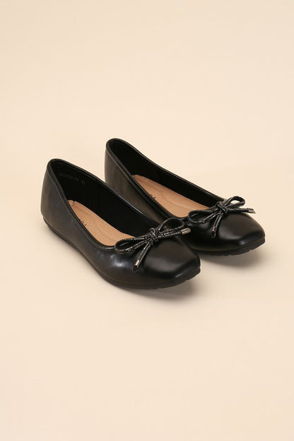 DOROTHY-77 Bow Ballet Flats - Tigbuls Variety Fashion