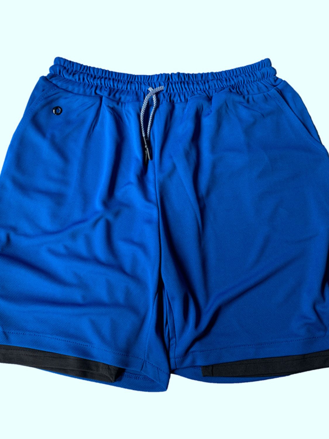 Men's Plus Size Drawstring Active Shorts with Pockets - Tigbul's Variety Fashion Shop