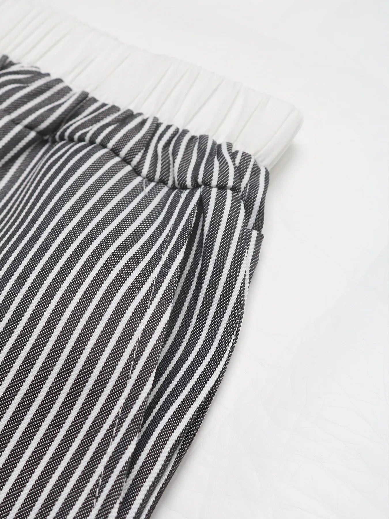 Striped Wide Leg Drawstring Pants - Tigbul's Variety Fashion Shop