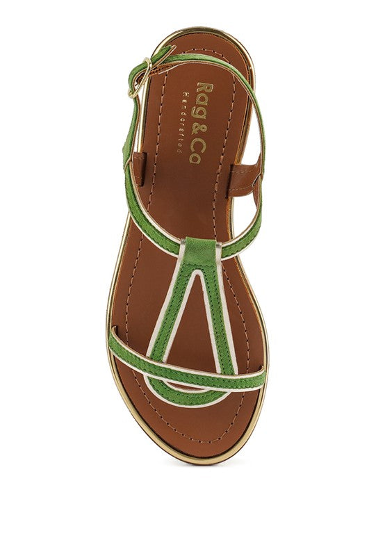 Rag & Co Feodora Flat Slip On Sandals - Tigbuls Variety Fashion