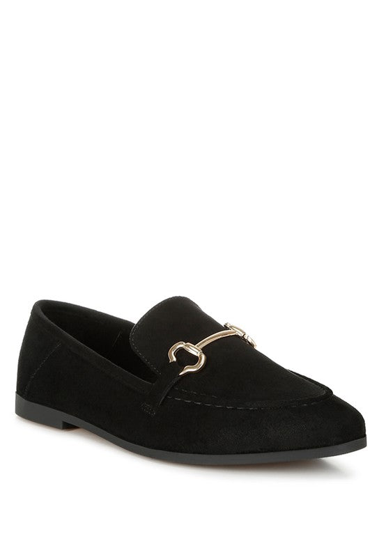 Kingsley Horsebit Embellished Loafers - Tigbul's Variety Fashion Shop