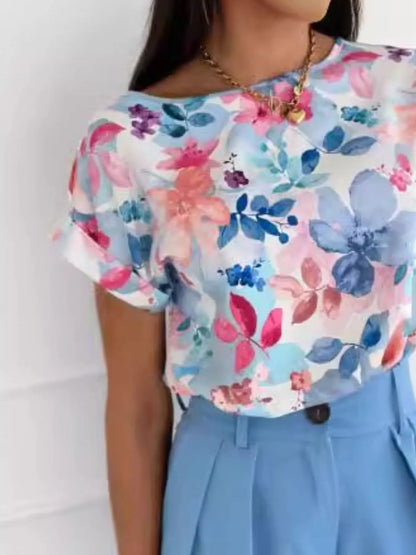 Classic Rolled Sleeve T-Shirt - Tigbul's Variety Fashion Shop