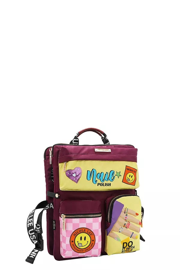Nicole Lee USA Multi-Pocket Travel Backpack - Tigbul's Variety Fashion Shop