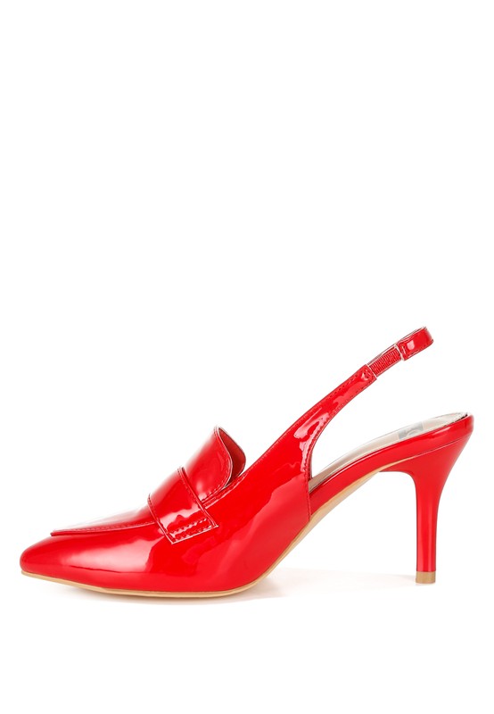 Voisin Slingback Loafer Sandals - Tigbul's Variety Fashion Shop