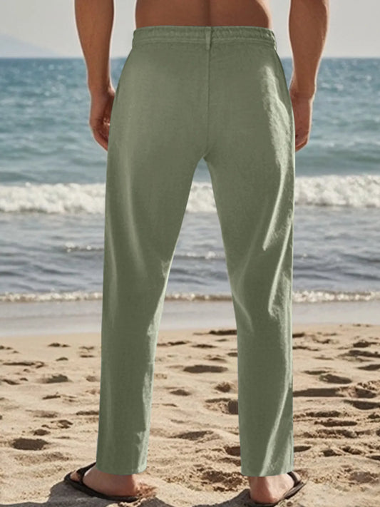 Men's Full Size Casual Drawstring Pants Plus Size - Tigbul's Variety Fashion Shop