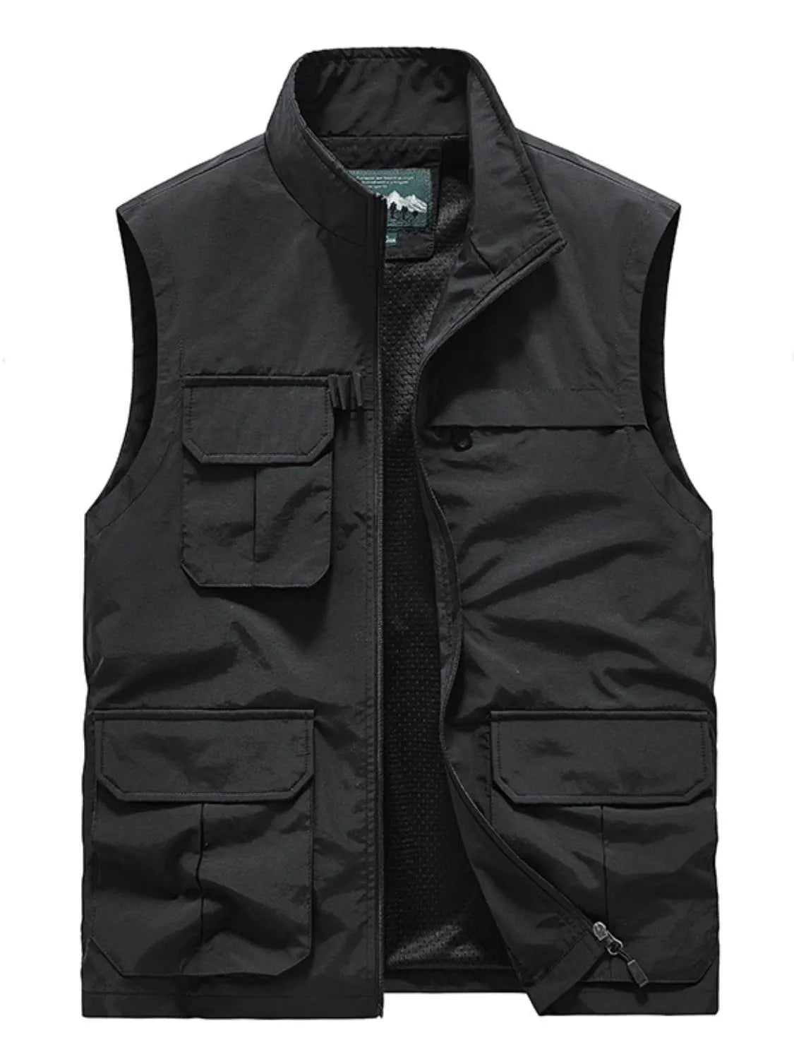 Men's Size Medium up to 5XL Zip Up Vest - Tigbul's Variety Fashion Shop