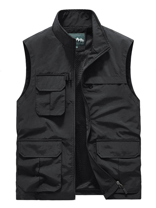 Men's Size Medium up to 5XL Zip Up Vest - Tigbul's Variety Fashion Shop