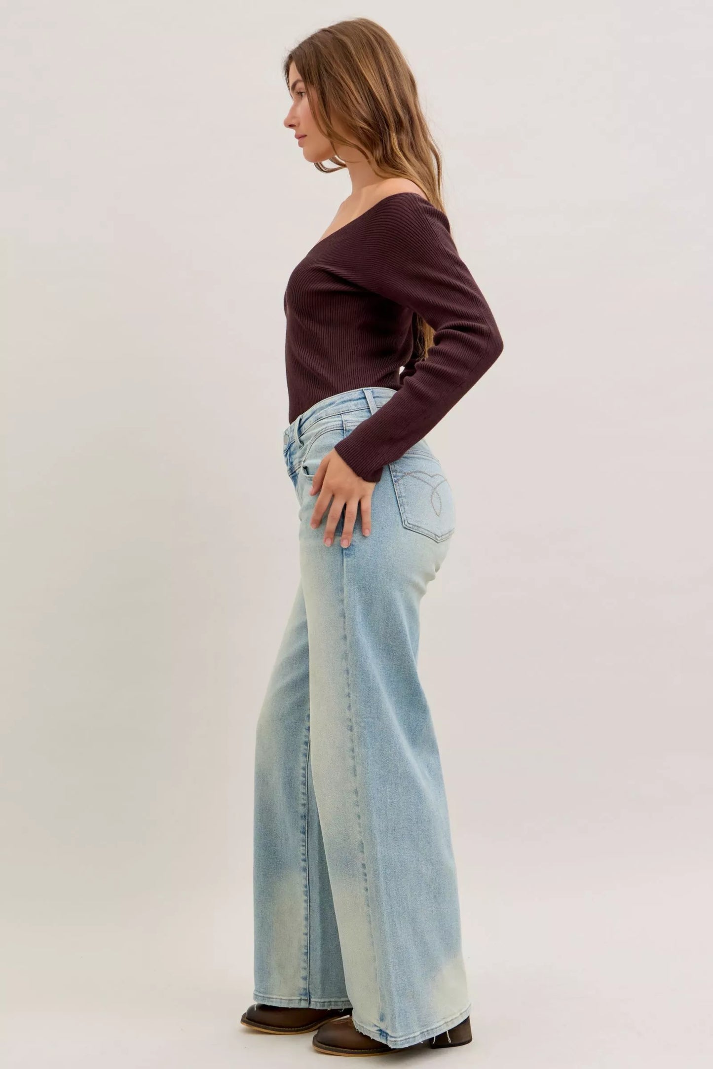 Judy Blue High Waist Column Straight Jeans - Tigbul's Variety Fashion Shop