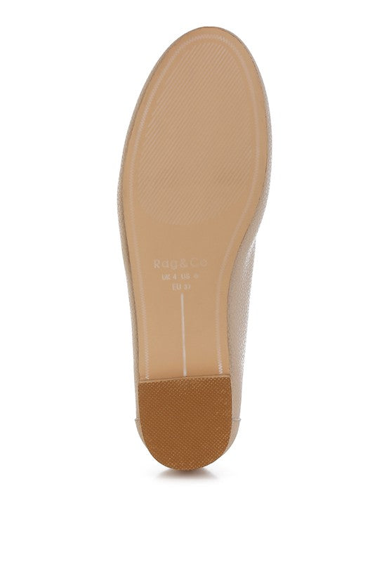 Taranis Monochromatic Horsebit Loafers - Tigbul's Variety Fashion Shop